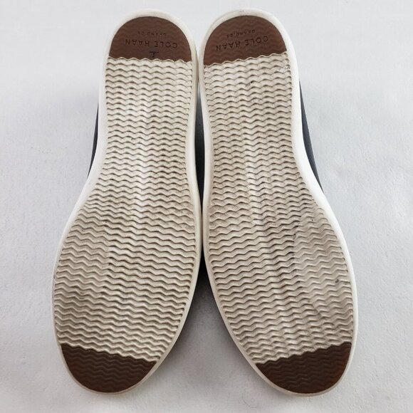 Cole Haan Grand Crosscourt II Shoe Mens 13 Black Leather Lace Up Casual Sneaker - Picture 9 of 11